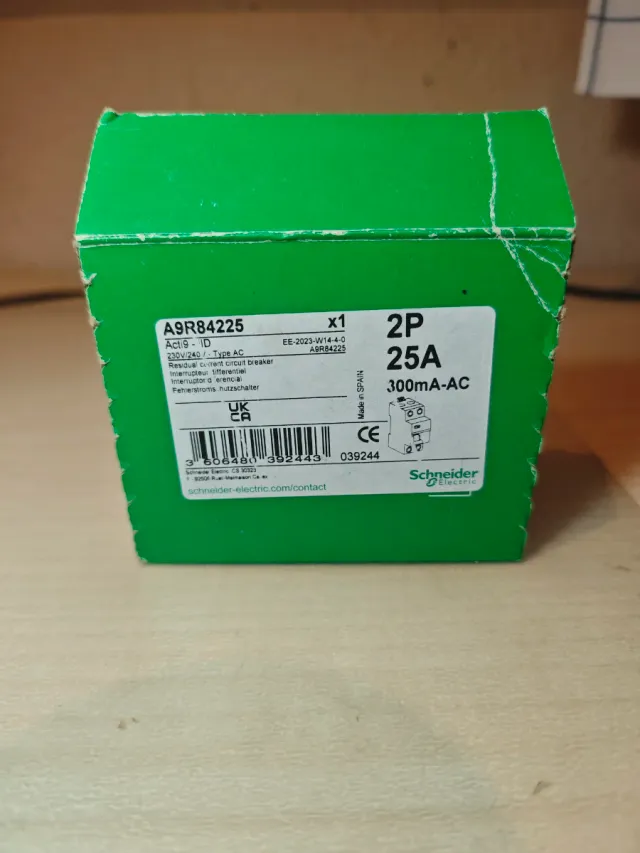 Interruptor Diferencial Schneider A9R84225
