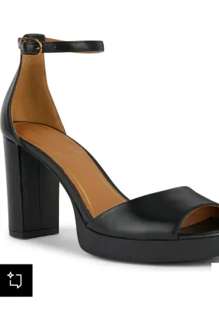 Sandalias Geox Negras Mujer
