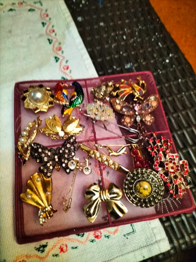 Lote Broches Vintage