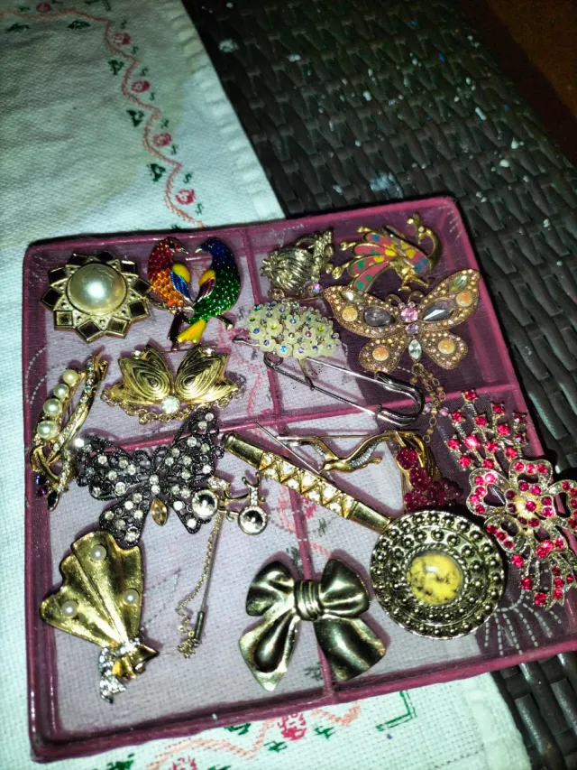 Lote Broches Vintage