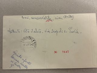 Repubblica Italiana ERRORE DI STAMPA coda cavallo