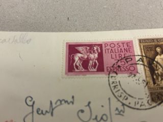 Repubblica Italiana ERRORE DI STAMPA coda cavallo