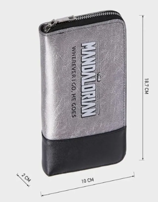 Cartera Tarjetero The Mandalorian Disney