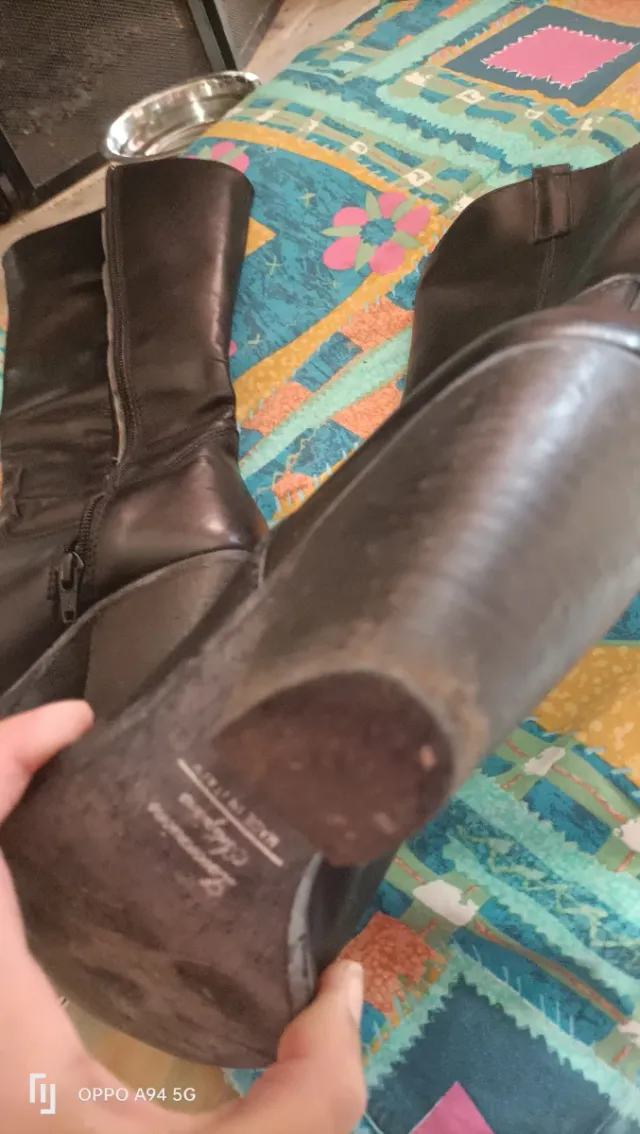 Stivali neri donna n.38