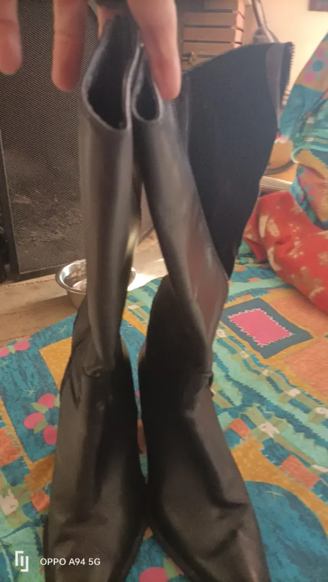 Stivali neri donna n.38