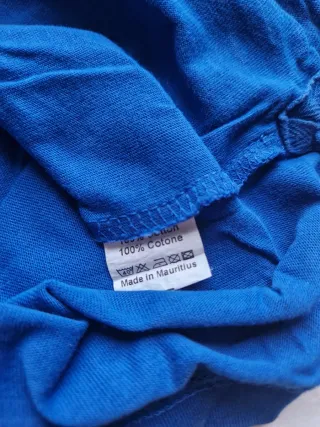 T shirt polo longsleeves vintage 90s navy blue