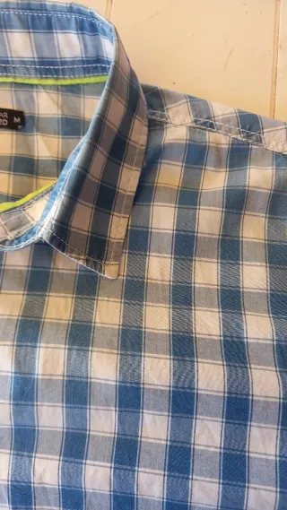 2 Camicie a quadri manica corta taglia M