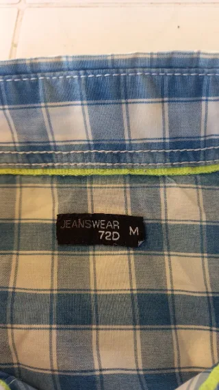 2 Camicie a quadri manica corta taglia M