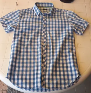 2 Camicie a quadri manica corta taglia M