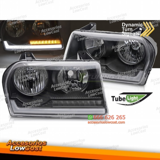 FAROS DELANTEROS PARA CHRYSLER 300 05-08 TUBO FAR