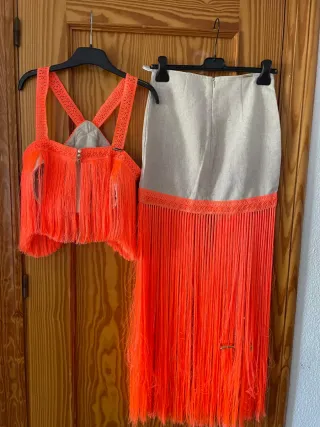 Conjunto Lança Perfume Falda y Top T34