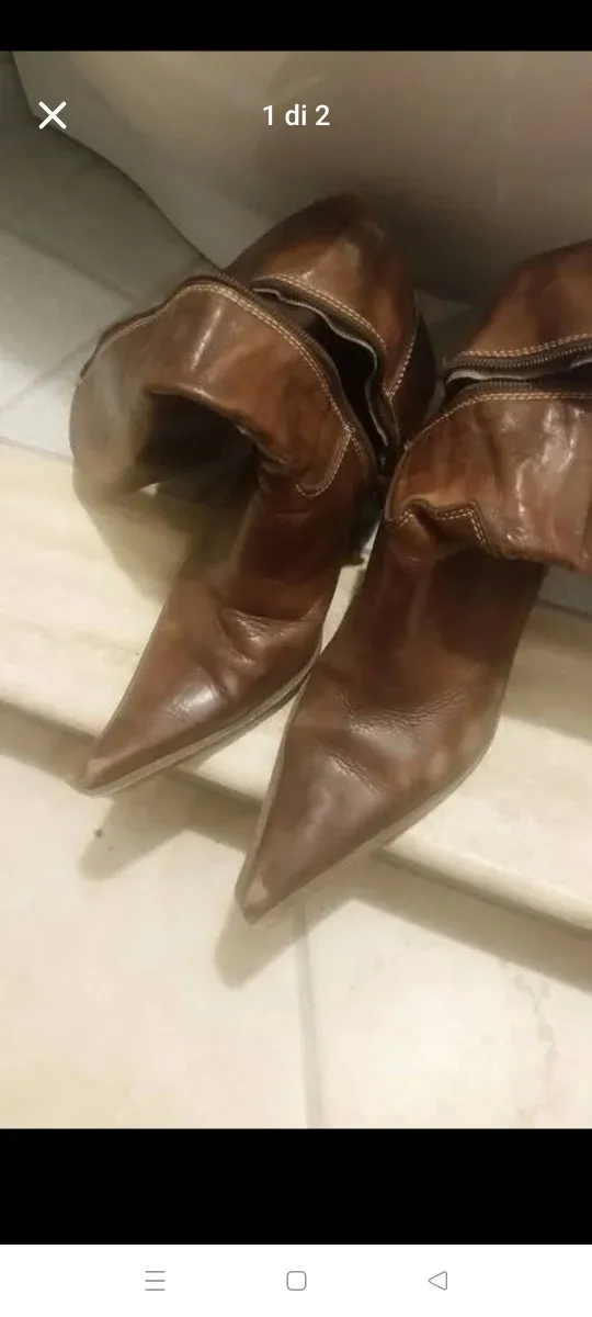 Stivale marrone numero 38
