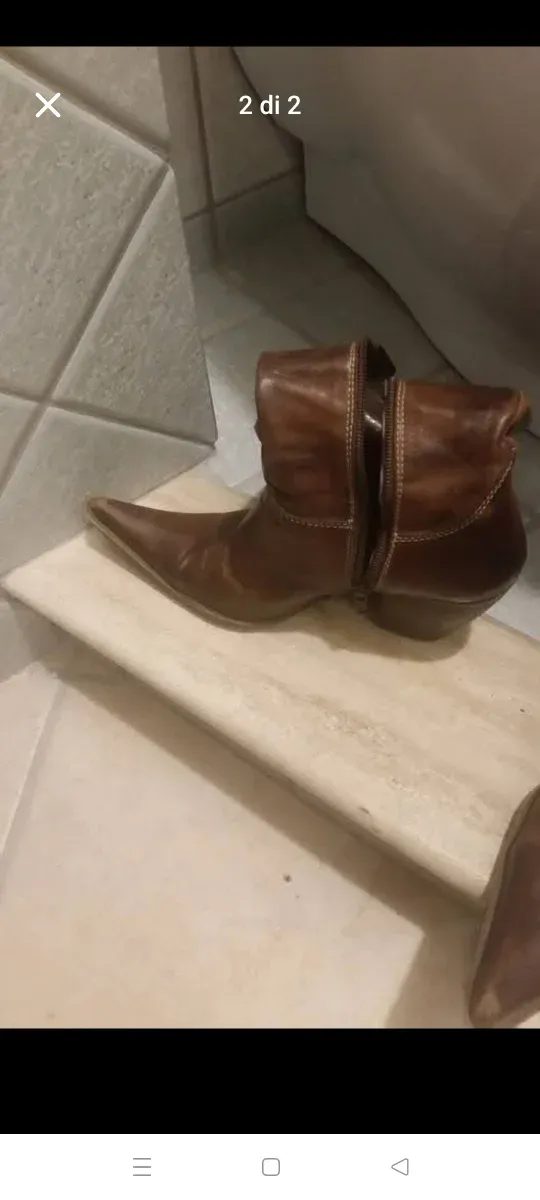 Stivale marrone numero 38