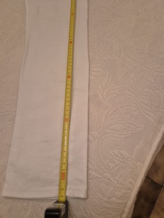Pantalón HM Blanco Talla 40