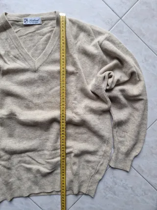 Cardigan vintage beige 90s boxy fit