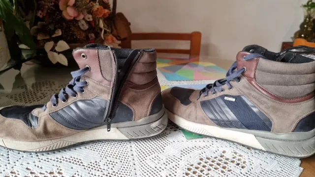 Botas Skechers Talla 44 Azul/Marrón