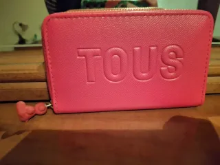 Cartera Tous Rosa con Cremallera