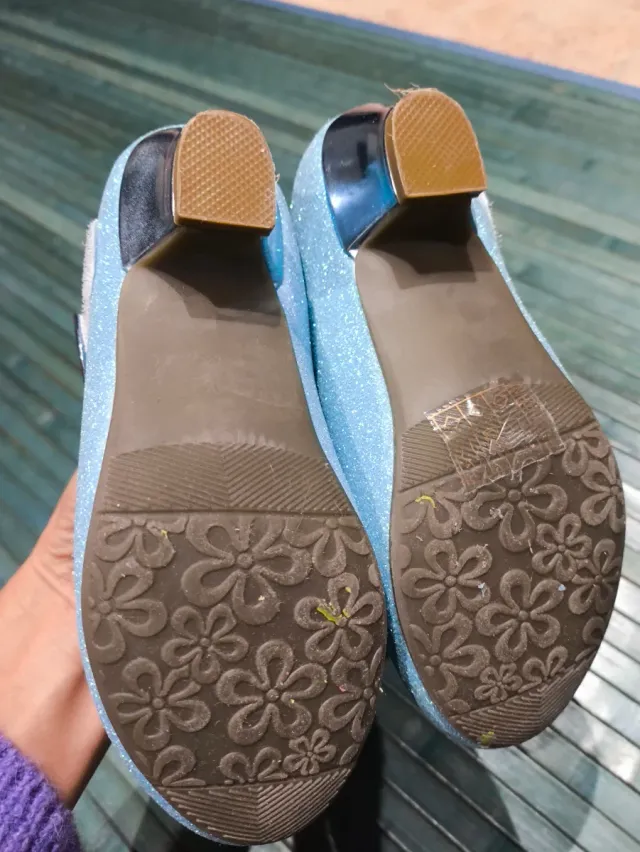 Zapatos tacón niña talla 27