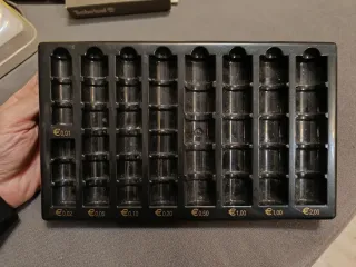 Raccoglitore porta monete Euro