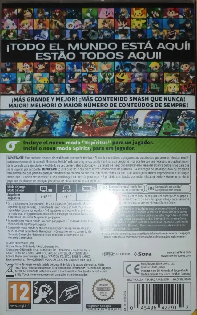 Super Smash Bros Ultimate Nintendo Switch