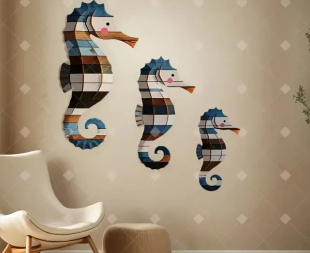 Decoración Caballitos de Mar (3 uds)