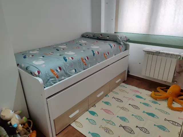CAMA COMPACTA ALTA CALIDAD NUEVA ESTRENAR 2 CAMAS