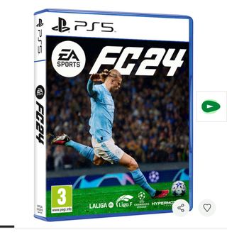 FC 24 PS5 EA Sports Juego Deportivo