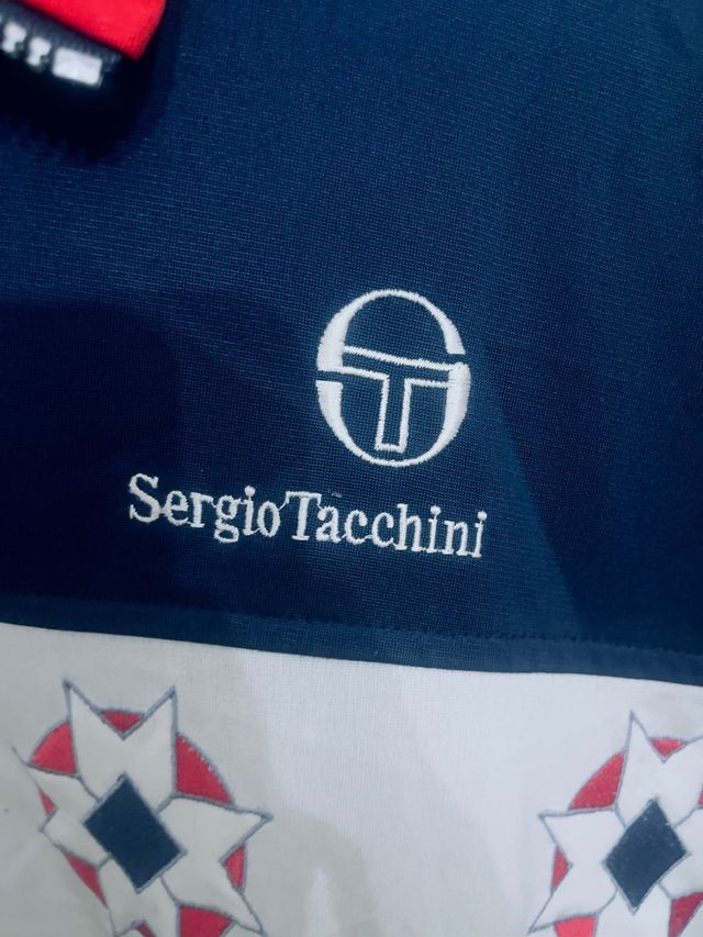 Chaqueta Sergio Tacchini Azul y Roja