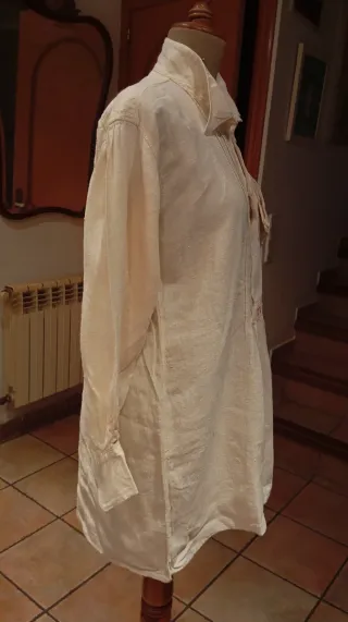 Camisa antigua hombre lino.