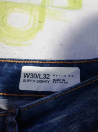 Pantalón vaquero Primark Talla L Mujer