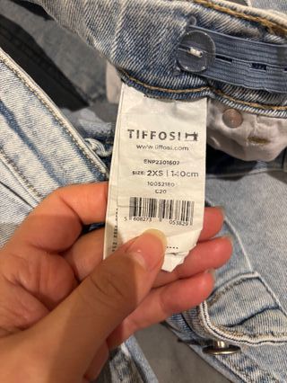 Calças de ganga menino Tiffosi, 140cm