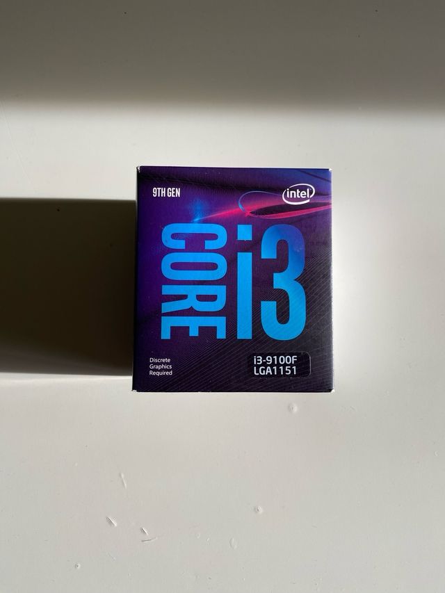 Procesador Intel i3 9100f + Placa Gigabyte H310M