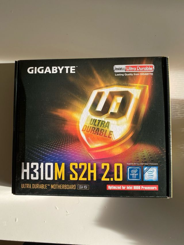 Procesador Intel i3 9100f + Placa Gigabyte H310M