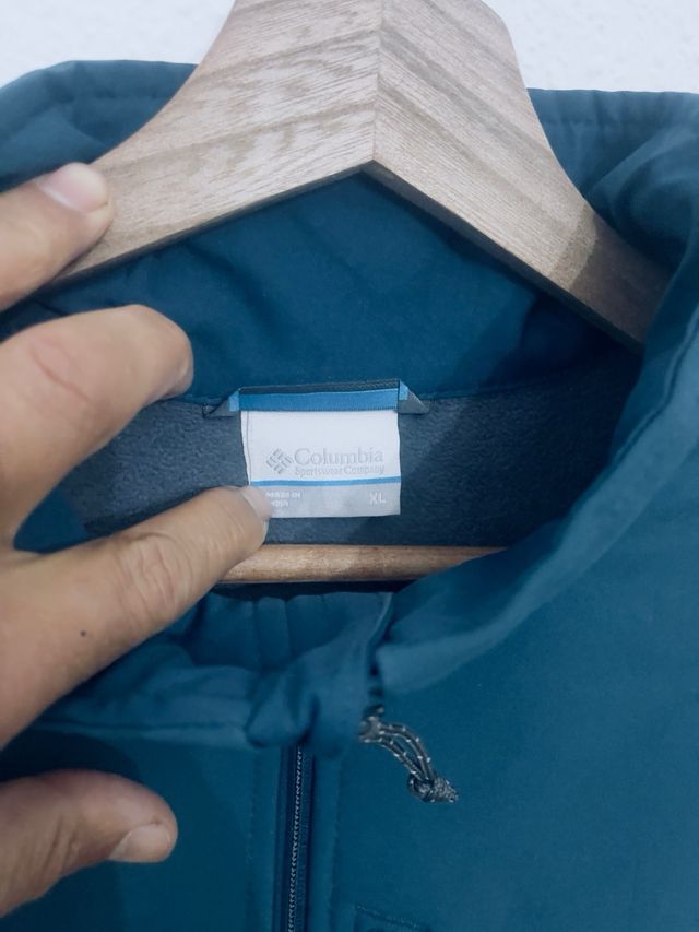 Chaqueta Columbia Azul Teal