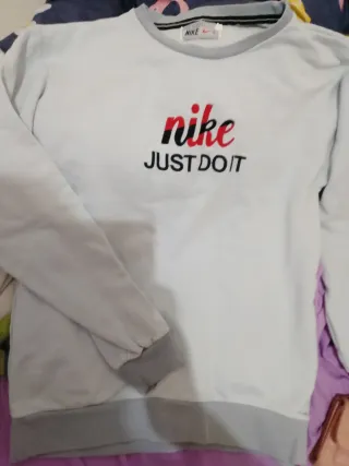 Sudadera Nike Just Do It Roja y Negra