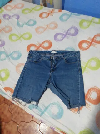 Pantalón corto vaquero mujer