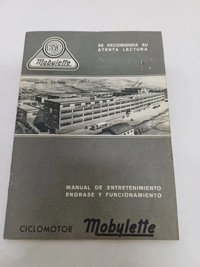 Manual Mobylette, Mobilete. Ciclomotor Garate Anit