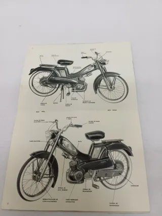 Manual Mobylette, Mobilete. Ciclomotor Garate Anit