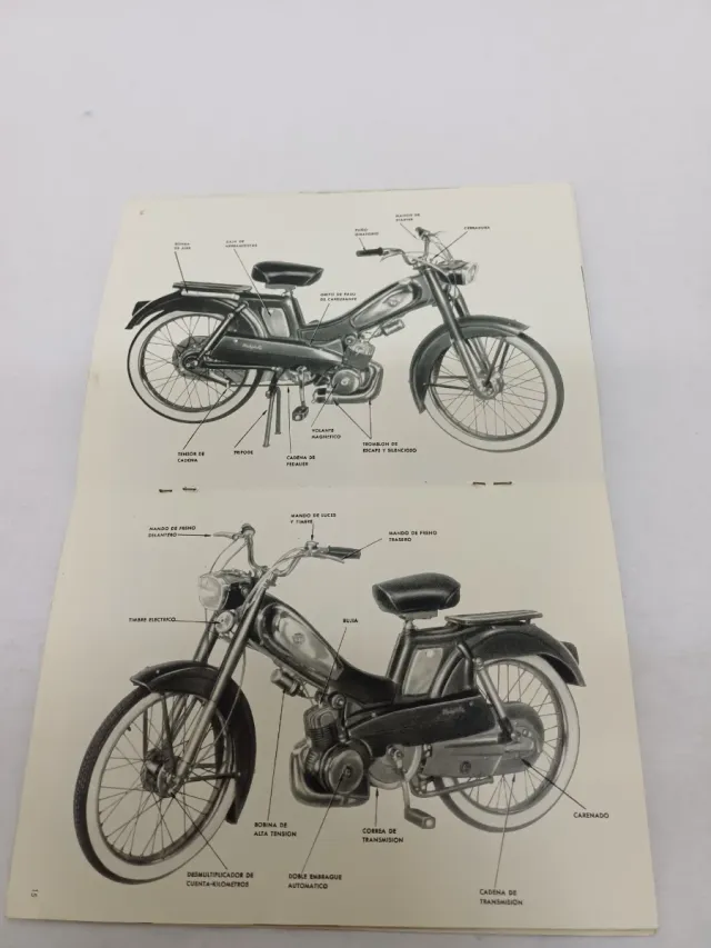 Manual Mobylette, Mobilete. Ciclomotor Garate Anit