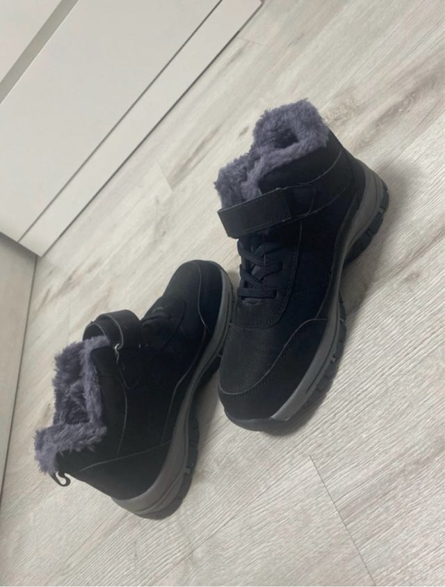 Botas de nieve negras