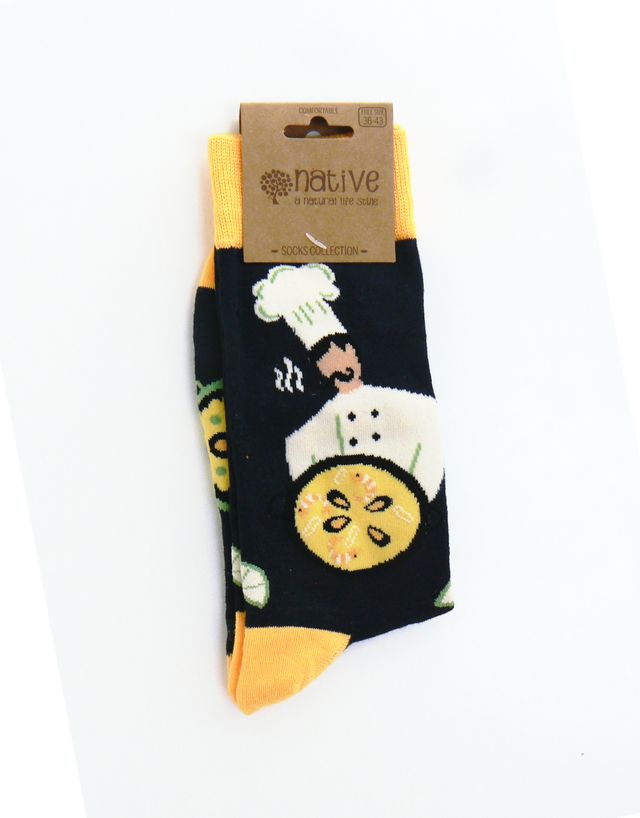 Calcetines Native Chef Divertidos