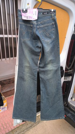 Pantalón vaquero retro ZOLDE