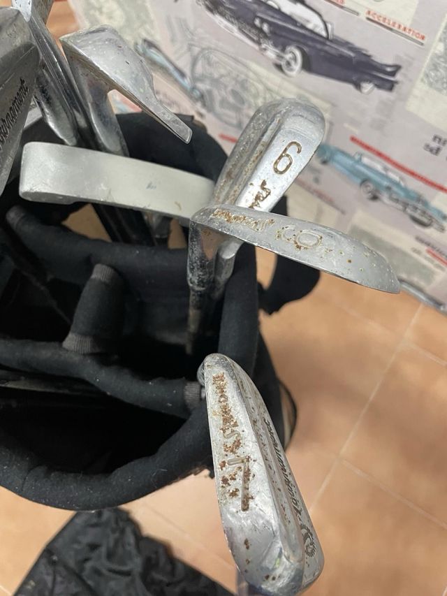 Bolsa de golf y accesorios