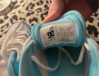 Zapatillas DC Shoes Azul y Blanco