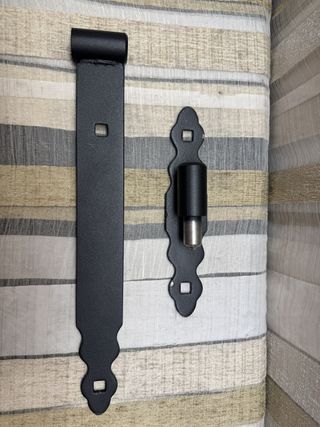 Bisagra KOTARBAU® 300mm Puerta Hierro Negro