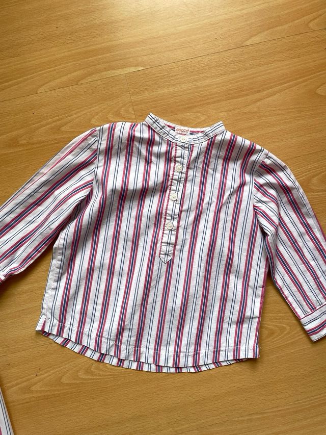 Hermanos conjuntados, vestido y camisa Gocco
