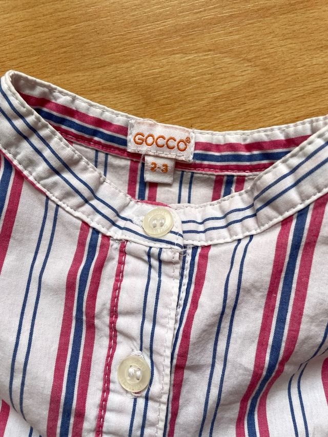 Hermanos conjuntados, vestido y camisa Gocco