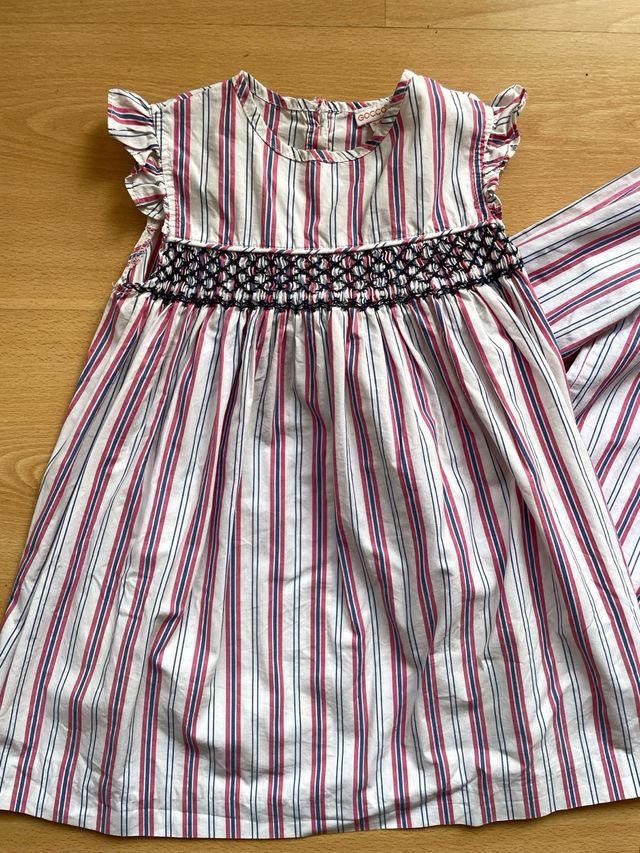 Hermanos conjuntados, vestido y camisa Gocco