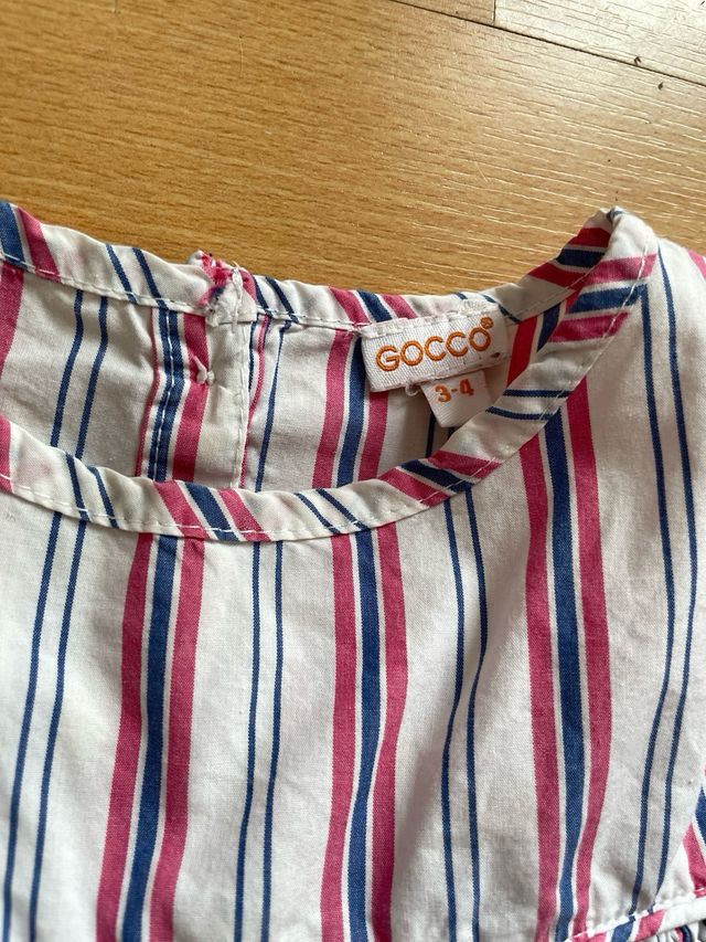 Hermanos conjuntados, vestido y camisa Gocco