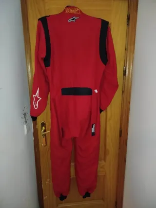 Mono Alpinestars Rojo Talla 52